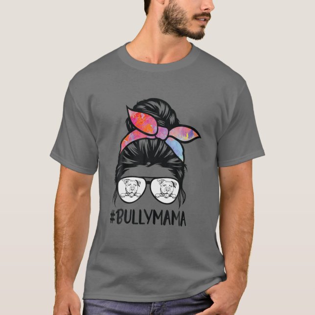 Camiseta Gafas de pelo de Bun, Bully M (Anverso)