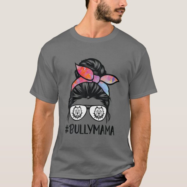 Camiseta Gafas de pelo de Bun, Bully M (Anverso)