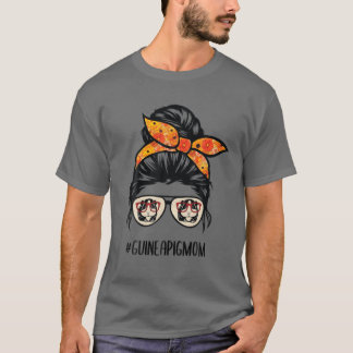 Camiseta Gafas de pelo de un moco, cerdo guineano