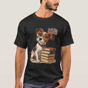 Camiseta Gafas de perro lectoras del club de lectura