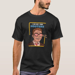 Camiseta Gafas de rayos X Graciosas Gag Chiste Sarcástico H