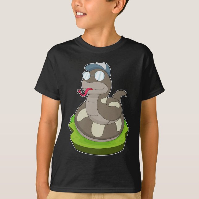 Camiseta Gafas de serpiente (Anverso)