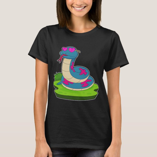 Camiseta Gafas de serpiente (Anverso)