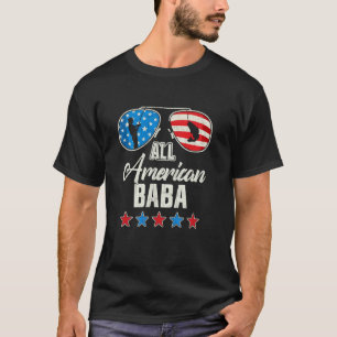 Camiseta Gafas de sol All American Fishing Baba 4 de julio 