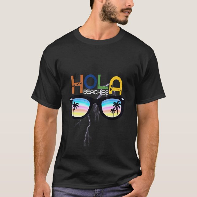 Camiseta Gafas De Sol Aloha Playas Playa Vacaciones Verano  (Anverso)