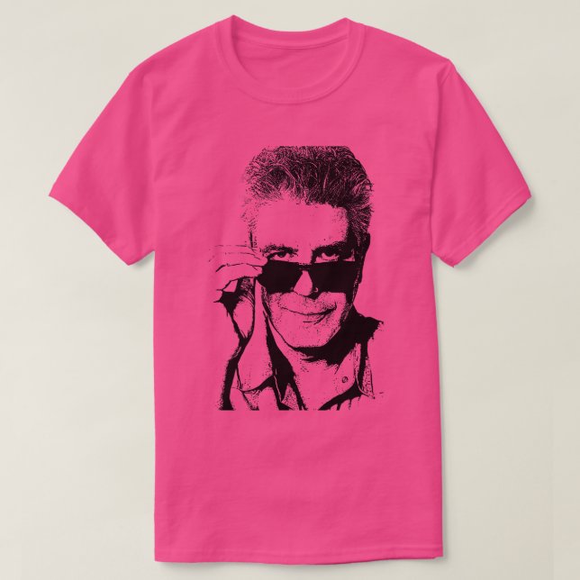 Camiseta gafas de sol anthony bourdain 1 (Diseño del anverso)