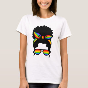 Camiseta Gafas de sol arcoiris Orgullo LGBT