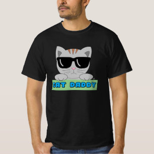 Camiseta Gafas de sol CAT DADDY Gato