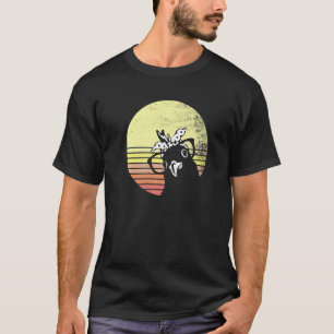 Camiseta Gafas de sol Cheeky Chicken Retro Sunset