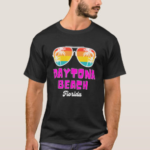 Camiseta Gafas de sol Daytona Beach Fl Vintage 70s Retro Re