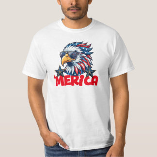 Camiseta Gafas de sol de águila calva 'Merica