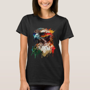Camiseta gafas de sol de águila vacaciones sol naturaleza v