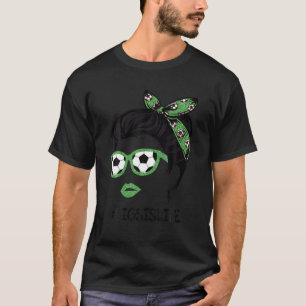 Camiseta Gafas de sol de Bun Bun Sis Soccer Messy