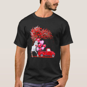 Camiseta Gafas de sol de caballo corazones árbol camioneta 