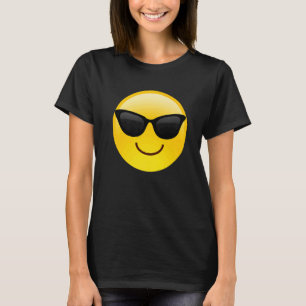 Camiseta Gafas de sol de cara feliz sonríe Guay Shades Conf