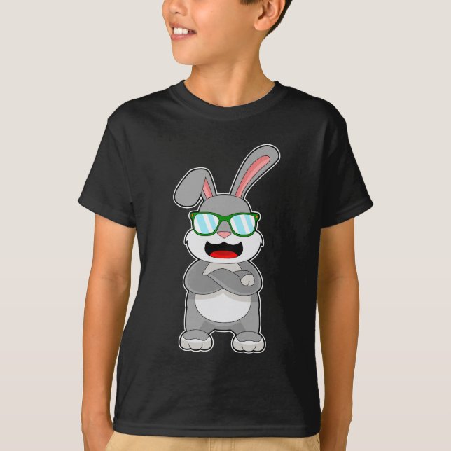 Camiseta Gafas de sol de conejo (Anverso)