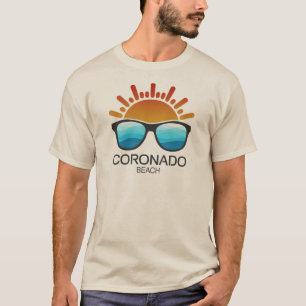 Camiseta Gafas de sol de Coronado Beach California