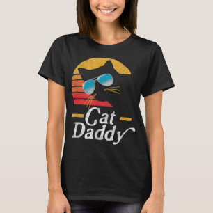 Camiseta Gafas de sol de estilo Cat Retro de Cat Daddy D de
