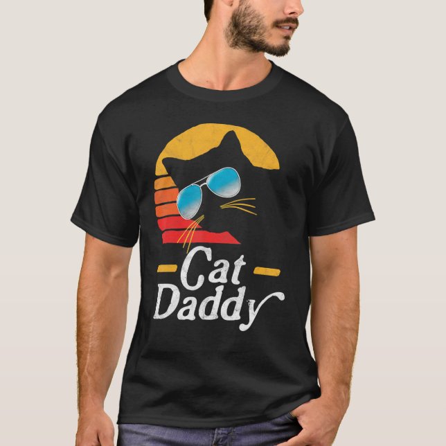 Camiseta Gafas de sol de estilo Cat Retro de Cat Daddy D de (Anverso)