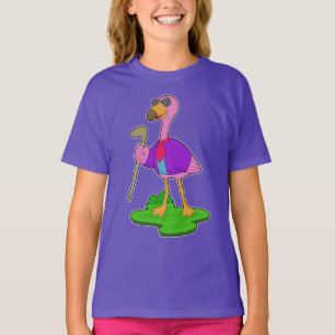 Camiseta Gafas de sol de flamenco