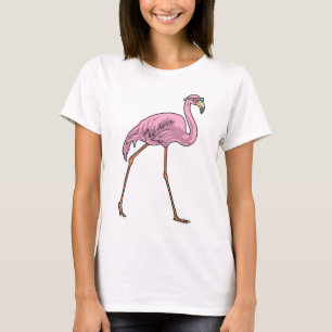Camiseta Gafas de sol de flamenco