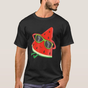 Camiseta Gafas De Sol De Fruta De Verano De Melón En La san