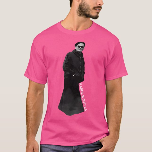 Camiseta Gafas de sol de Juan Pablo Ii (Anverso)