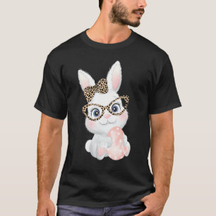 Camiseta Gafas de sol de la cara de conejita Gafas de cente
