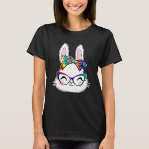 Camiseta Gafas de sol de la cara de conejita Gafas de cente