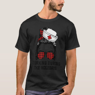Camiseta Gafas de sol de la enfermera Caro trabajando duran