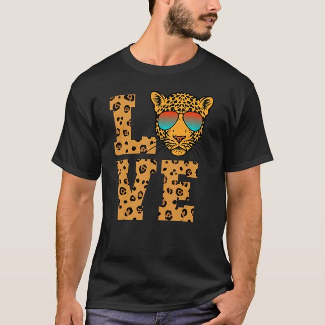 Camiseta Gafas de sol de Love Jaguars (Anverso)