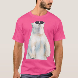 Camiseta Gafas de sol de oso polar - Zoo Animal Lover Zooke