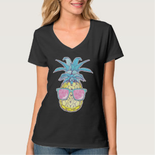 Camiseta Gafas de sol de piña Aloha Bebe Hawái