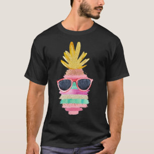 Camiseta Gafas de sol de piña Aloha Bebe Hawái