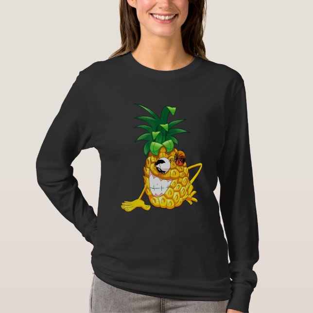Camiseta Gafas de sol de piña Aloha Bebe Hawaii (Anverso)