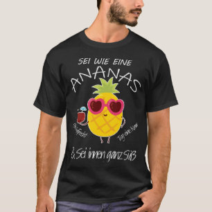 Camiseta Gafas de sol de piña Aloha Bebe Hawaii