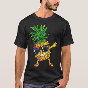 Camiseta Gafas de sol de piña Dabbing Playas Aloha Hawái