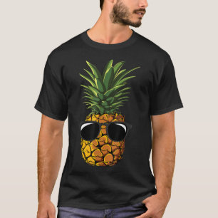 Camiseta Gafas de sol de piña TAloha Beaches Hawai