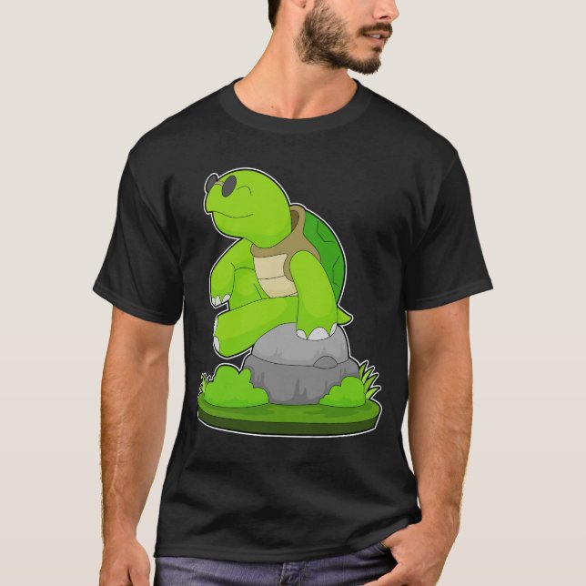 Camiseta Gafas de sol de tortuga (Anverso)