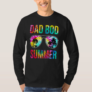 Camiseta Gafas de sol de verano para hombres Tie Dye Vacaci