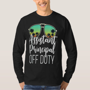 Camiseta Gafas de sol del subdirector fuera de servicio pla