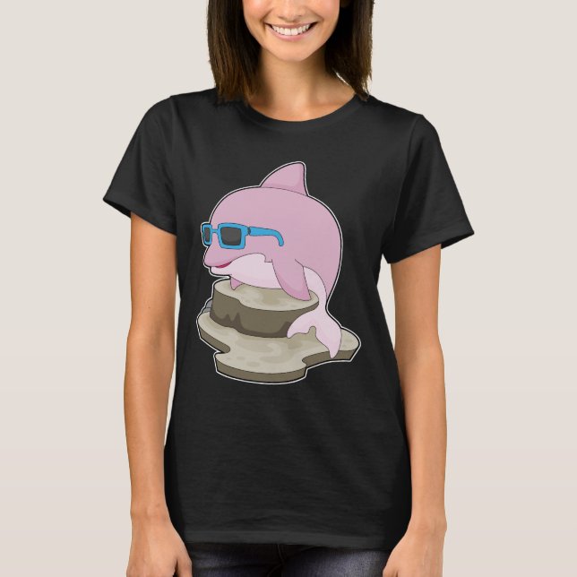Camiseta Gafas de sol delfines (Anverso)