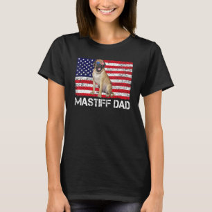 Camiseta Gafas de sol deslumbrar a papá bandera estadounide