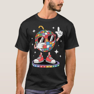 Camiseta Gafas de sol divertidas con bola de discoteca bail