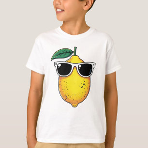 Camiseta Gafas de sol divertidas de limón