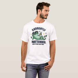 Camiseta Gafas de sol divertidas de rana relajada sin atenc