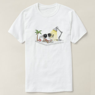 Camiseta Gafas de sol divertidas en el Personalizado de vac