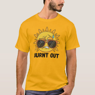 Camiseta Gafas de sol divertidas ilustración del sol