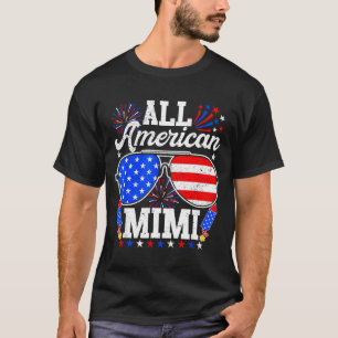 Camiseta Gafas de sol familiares del 4 de julio de mimi ame