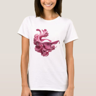 Camiseta Gafas de sol FUTURISTAS rosadas Diseño de cita